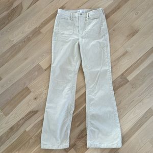 Gap 70’s Flare High Rise Corduroy pants 6 28R
